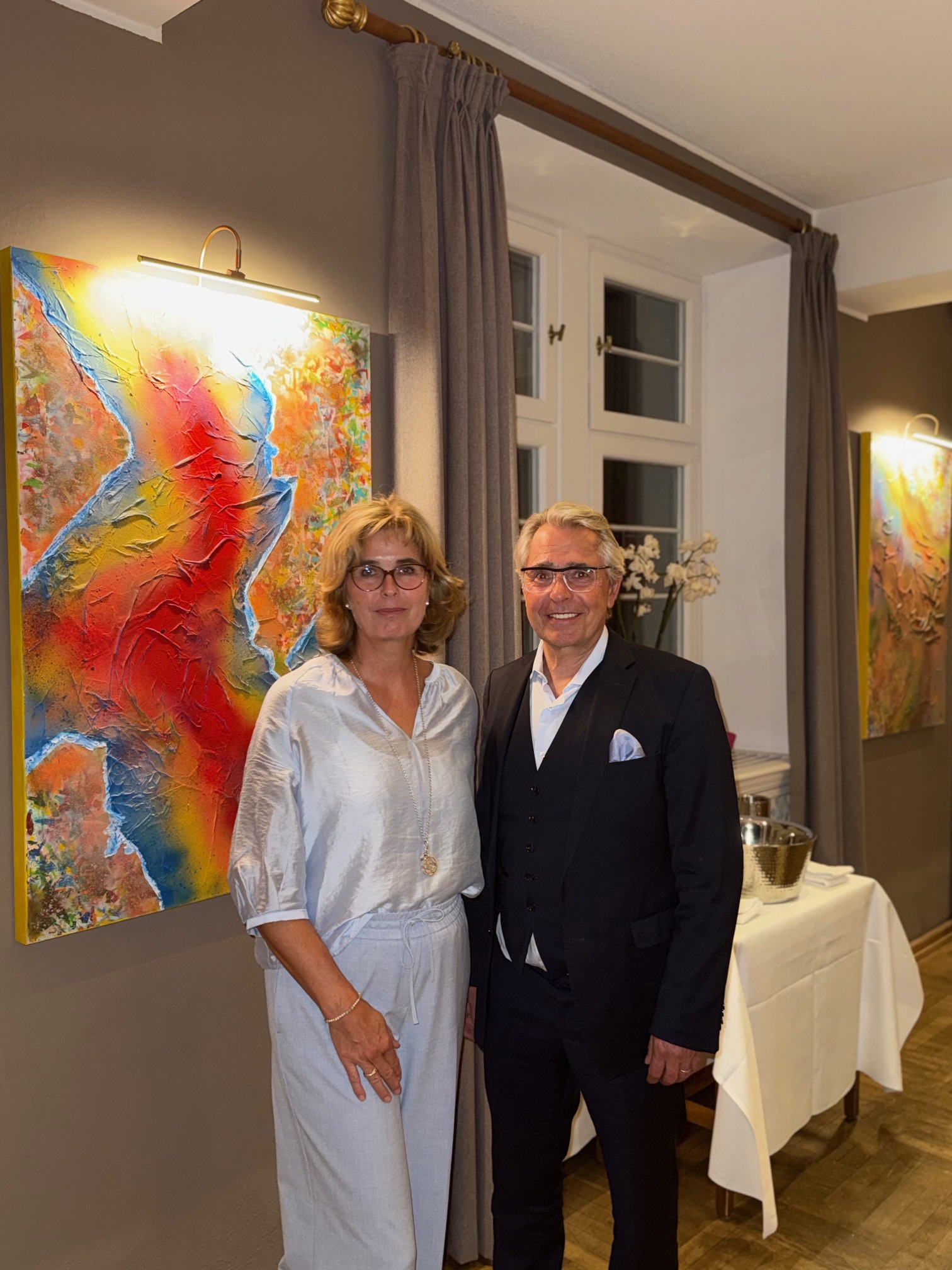 Präsidentenübergabe mit Dr. Sigrid Engler und Dr. Harald Fritz